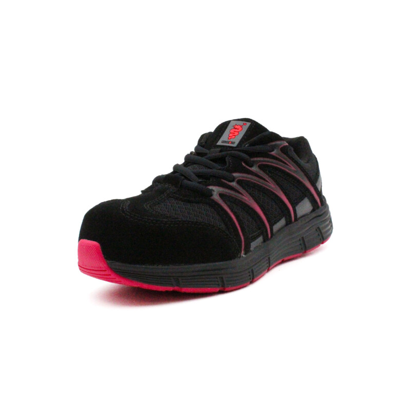 Warrior Safety Work Trainers - Black Thumbnail