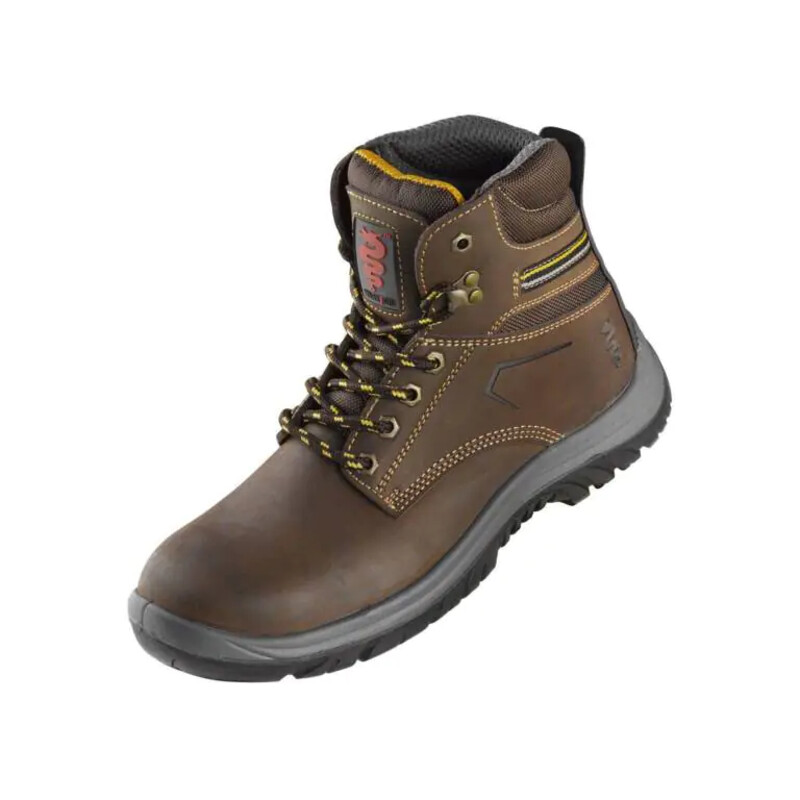 Warrior Action Ankle Work Boots - Dark Brown Thumbnail