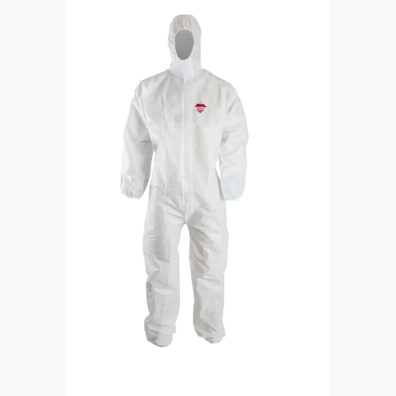 Warrior WS100 Coveralls Disposable Coveralls - White Thumbnail