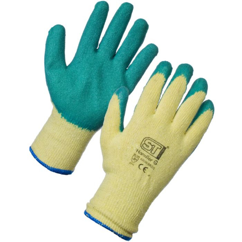 Supertouch Handler Work Gloves - Green - 120 Pairs Thumbnail