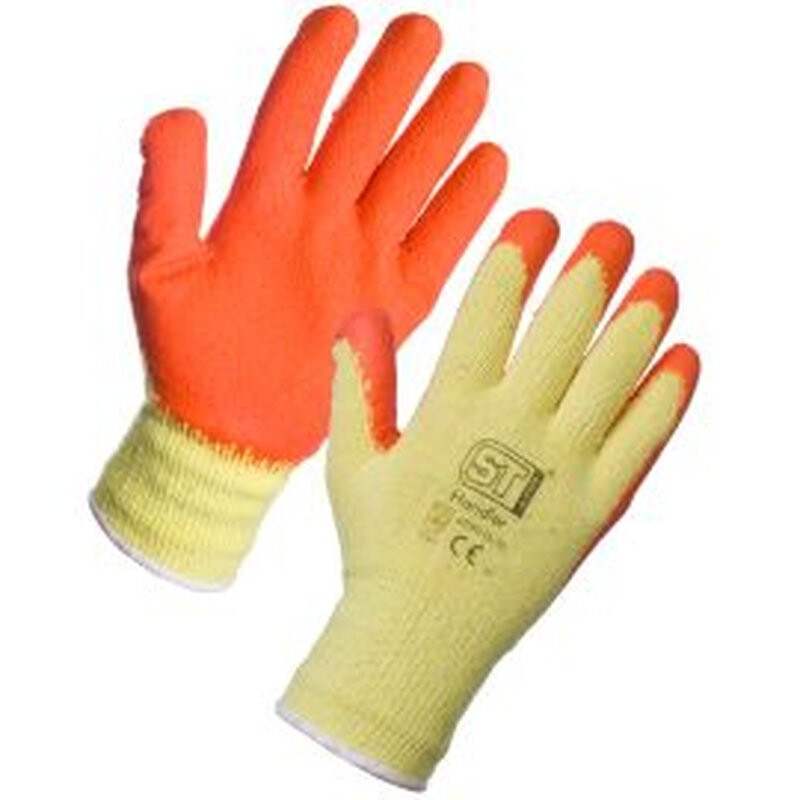 Supertouch Handler Work Gloves - Orange - 120 Pairs Thumbnail