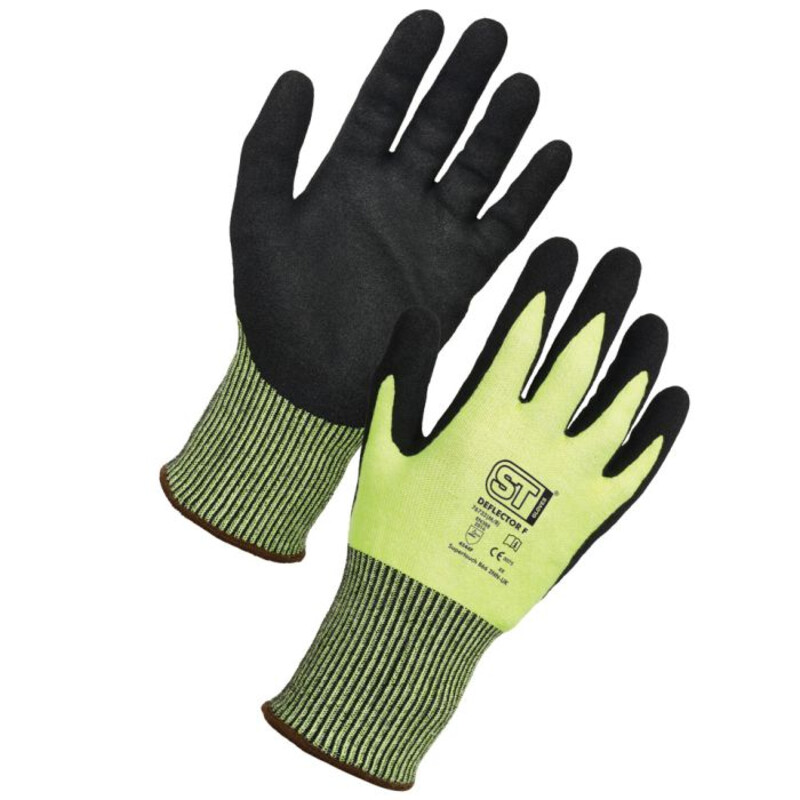 Supertouch F Work Gloves - Lime Green - 120 Pairs Thumbnail