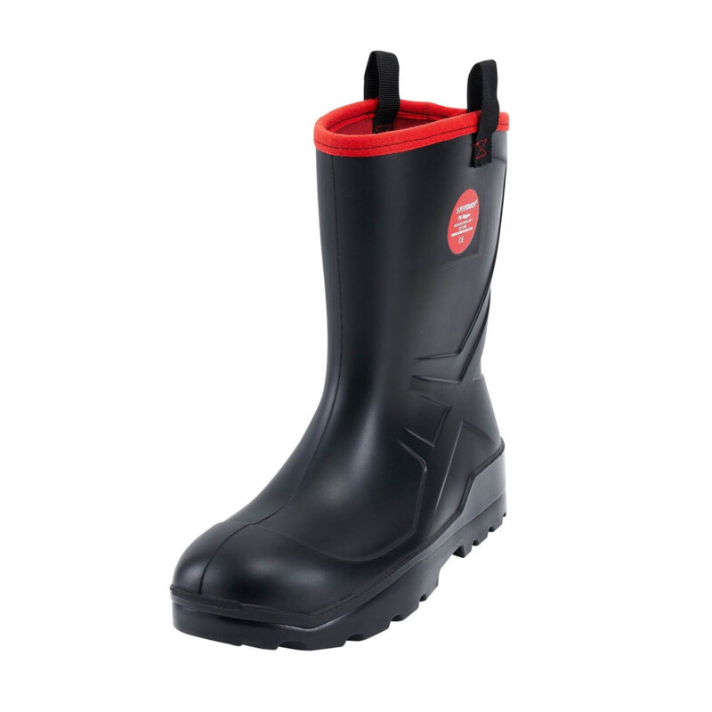 Supertouch PU Rigger Safety Boots - Black Thumbnail