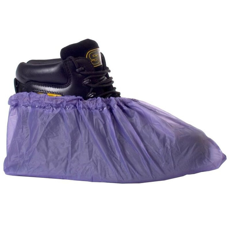 Supertouch PVC Overshoes Disposable - Blue - 400 Pieces Thumbnail