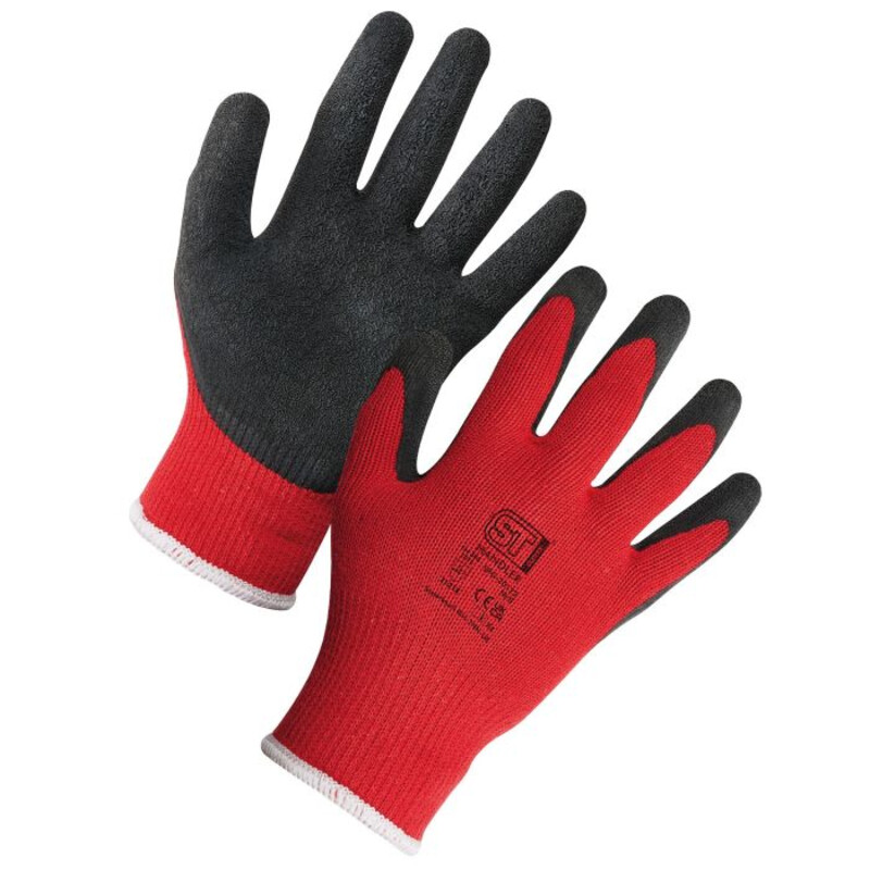 Supertouch Handler Work Gloves - Red - 12 Pairs Thumbnail